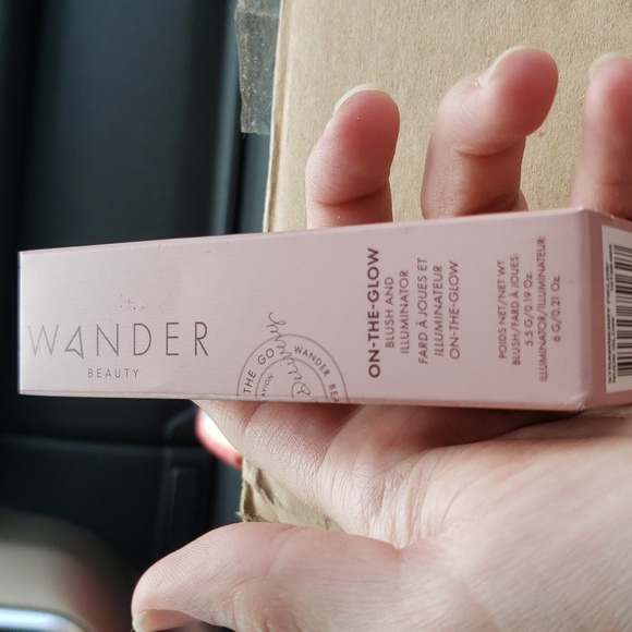 Wander Beauty Other - NEW Wander Beauty On-the-Glow Blush & Illuminator Stick Coral Rose/Nude NIB NEW